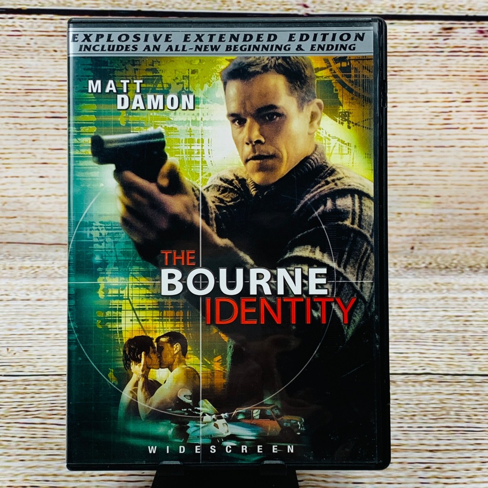 The Bourne Identity [2002 DVD] Explosive Extended‎ Edition Widescreen Action